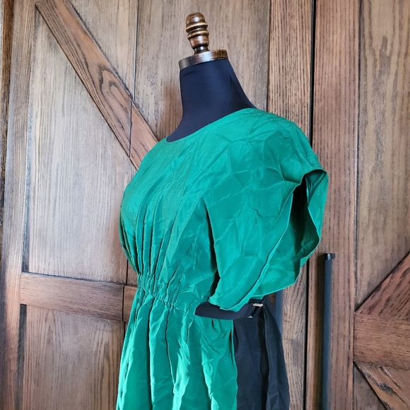 NWT Missoni Silk Green Dress - Picture 3 of 7